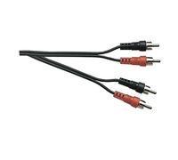 Soundlab 2x Phono Plug - 2x Phono Plug Lead, 10m