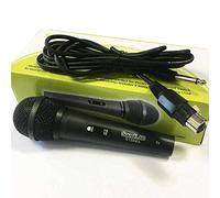 Soundlab Dynamic Switched Microphone with Metal Body and XLR-Jack Lead