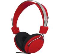 Soundlab Fashion Colours Stereo Headphones Red