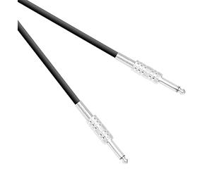 SoundLAB G035AB 3m Speaker Cable Kit with 6.35mm Mono Jack to Jack Plugs - Durable Twin-Core 0.75mm Speaker Leads Ideal for PA Systems & Musical Instruments