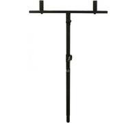 Soundlab Heavy Duty Extending 35 mm Goal Post Speaker Pole Black
