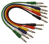 Soundlab J-J Patch Lead 6 Pk 100cm