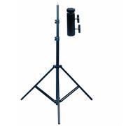 Soundlab Lighting Stand With Top Hat Adaptor Black