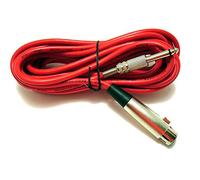Soundlab Mic Cable 6m XLR - 6.3mm Jack, Red