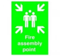 Soundlab Safety Sign Fire Assembly Point A2 Pvc Fr04548R