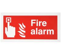 Soundlab Signslab F90A/s Safety Sign "fire Alarm", Self-Adhesive, 100 mm X 200 mm