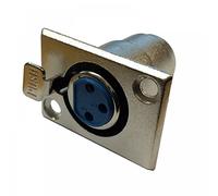 Soundlab XLR Chassis Socket, 3 Pin, Female