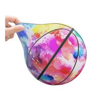 Soundless Basketball - Rest Bounce Training Ball, Dribbling Exercise Ball, Noise-free Basketball Improvement of Control and Handling Skills, Lightweight PU Ball with Indoor Training Unit