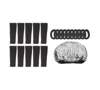 Soundless Sleep Curlers Set Heatless Styling Tools Elastic With Hair Cap With Various Sizes Storage Bag Quick Natural Curls Hair Rollers Set