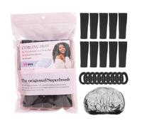 Soundless Sleep Curlers Set Heatless Styling Tools Elastic with Hair Cap with Various Sizes Storage Bag Rollers Sponge No Heat Overnight Natural Travel Soft No Heat Beauty Portable Set Accessories