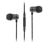 Soundmagic E50C Wired Earbuds, with Mic, In-Ear Monitor, 3.5mm, Gunmetal