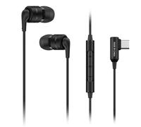Soundmagic E80D - In Ear Isolating USB-C High Definition Earphones with Integrated DAC and Microphone for Apple and Android Devices - Black