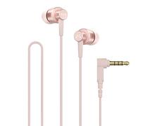 Soundmagic ES30 Wired Earbuds, No Mic, Pure HiFi Sound, 3.5mm Jack, Pink