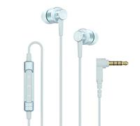 Soundmagic ES30C Wired Earbuds with Microphone Noise Isolating in Ear Headphones HiFi Sound Earphones Comfortable Fit Blue