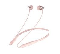 Soundmagic S20BT Neckband Bluetooth Earbuds, with Mic, Long Playtime, Pink