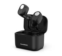 Soundmagic T60BT True Wireless Earbuds, Mic, HiFi Sound, 25H Battery, Black