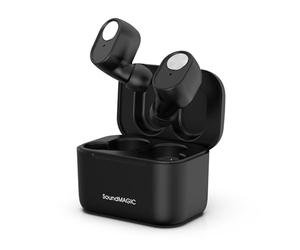 Soundmagic T60BT True Wireless Earbuds, Mic, HiFi Sound, 25H Battery, Black