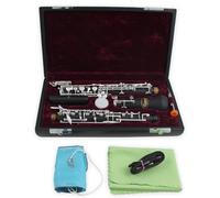 Soundman EOB-501 Oboe in C Semi Automatic Conservatory Model with 3 Octave Flaps All Trills Deep B Resonance Flap