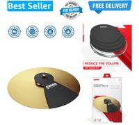Soundoff Drum Mute Pads - Great to Silence Acoustic Kits - Fits 16+18" Crash ...