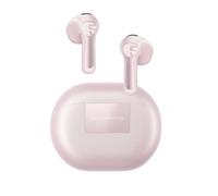 SoundPEATS Air6 HS Semi-In Ear Wireless Earbuds with Hi-Res Audio & LDAC, 45H Battery, Triple-Magnet Driver, Bluetooth 6.0 Earphones with 4-Mic AI Call, Spatial Audio, Touch and APP Control Pink
