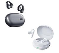 SoundPEATS PearlClip Pro Black and C30 White Bluetooth 6.0 Earbuds