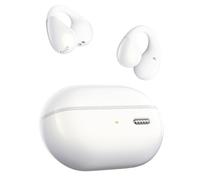 SoundPEATS PearlClip Pro Hi Res Ear Clip Earbuds, Open-Ear Wireless Earphones with LDAC Bluetooth 6.0, IPX5 Waterproof, Clip On Headphones 24 Hours Playtime for Running/Cycling/Fitness White