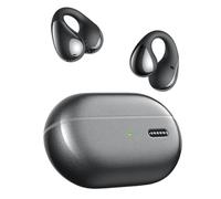 SoundPEATS PearlClip Pro Hi Res Open-Ear Clip on Earbuds with LDAC Black | Auto-Adaptive L/R Channel, BT6.0, IPX5, 24H Playtime, Lightweight 5.85g, Comfortable Fite for Running/Cycling/Fitness