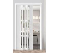 Soundproof Accordion Folding Doors - Internal Room Divider, Pantry Closet Entry Screen, Waterproof Privacy Door Kit