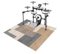 Soundproof Blanket for Bass Drum Snare Jazz Drum Kit Shock Electronic Drum Thickened Professional Non-Slip Drum Carpet Musical Instrument Mat - Drum Rug Mat for Floor Protection 120 x 80 cm