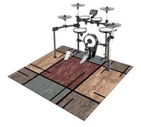 Soundproof Blanket for Bass Drum Snare Jazz Drum Kit Shock Electronic Drum Thickened Professional Non-Slip Drum Carpet Musical Instrument Mat - Drum Rug Mat for Floor Protection 200 x 160 cm