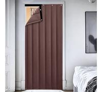 Soundproof Blanket,Sound Proof Curtains for Doorway,Thermal Insulated Windproof Blackout Curtain,Darkening Noise Reducing Privacy Divider Drapes,Lining Silk Cotton,for Living Room Bedroom,Customizable