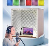Soundproof box soundproof booth soundproof foam Portable High Dense Sound Absorbing Foam Acoustic Foam Panels for Sound Recording Podcasts Singing，water pump