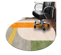 Soundproof Chair Mat Round Rug Non-Slip Floor Mat