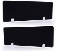 Soundproof Desk Dividers Set of 2 Independent Privacy Partitions Acoustic Design for Office Minimize Noise & Visual Distractions Ergonomic Workspace Solutions