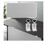 Soundproof Desk Privacy Divider - 48.8in Under Table Shield, Office & Student Workspace Privacy Panel, Effective Noise Reduction for Enhanced Focus & Comfort