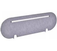 Soundproof Desk Privacy Divider with Support Legs Classroom Partition Wall (Gray 30x100x0.5CM) - Ideal for Study Areas Office Cubicles and Learning Spaces