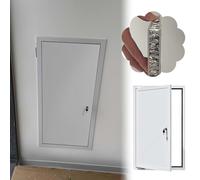 Soundproof Drywall Access Panel, 650x700mm Plumbing Inspect Door for Attic, Metal Hatch Cover, Ideal for 400-900mm Openings