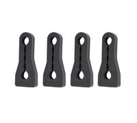 Soundproof Insulation Quiet Deaf Creaking Seal Deadener Door Lock Buffer Damper Fit For Hyundai Elantra GT Accent Verna I20 I30 vehicle door open shock absorber