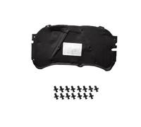 Soundproof Mat Cover for VW for Golf 4 for Mk4 4.5 1998-2003 Front Hood Linin Engine Thermal Insulation Soundproof Cotton Car Accessories Foam Sound Heat Cotton(Style C)