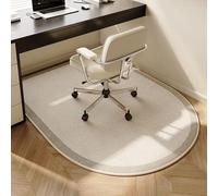 Soundproof Office Chair Mat for Carpet,Computer Gaming Rolling Chair Mat Under Desk Low-Pile Office Rug Floor Mat Swivel Chair Mat Non-Slip Soundproof Floor Mat(Yellow,47.2x23.6")