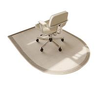 Soundproof Office Chair MatFloor Protector for Carpet & Hardwood Ideal for Rolling Chairs Home Office & Workspaces (Yellow 47.2x31.5)