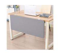 Soundproof Privacy Divider for De - Gray Under-Desk Protector Perfect for Offices & Student Worpaces 120 x 40 cm Noise-Reducing Panel Enhance & Productivi