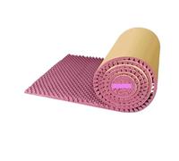 Soundproof Wall Panels 1Pc 50x200cm Acoustic Foam Self-adhesive Egg Sound Insulation Panel High Density Studio KTV Office Wall 2/3.5cm Thickness(PURPLE,2cm)