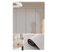 Soundproof Wallpaper, Peel and Stick Foam Panels for Walls and Ceilings, Removable Vinyl Panel with Wood Grain Design