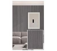 Soundproof Wallpaper, Peel and Stick Foam Panels for Walls and Ceilings, Removable Vinyl Panel with Wood Grain Design