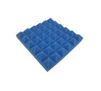 Soundproofing Foam High-density Flame-retardant, Black Gray Yellow Soundproofing Sheet, 30cm Soundproofing Foam 6pcs(Blue)