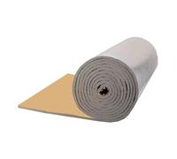 Soundproofing Insulation Mat, Self-Adhesive Aluminum Foil Rubber Board, 10-40mm Thick, Cuttable for Roofs, Floors, and Lofts, 53.82 sqft