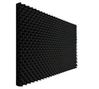 Soundproofing Panels 1PC 150x200cm Studio Acoustic Foam Panels Sound Egg Cotton Soundproof Absorption Treatment Wall Panel Sound Treatment(Black,5cm)