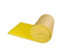 Soundproofing Panels 1Pc 50x200cm Acoustic Foam Self-adhesive Egg Sound Insulation Panels High Density for Studio KTV Office Wall Panels 20"x78"(Yellow,3.5cm)