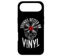 Sounds Better On Vinyl Record Collector Retro Vintage Skull Case for iPhone Air